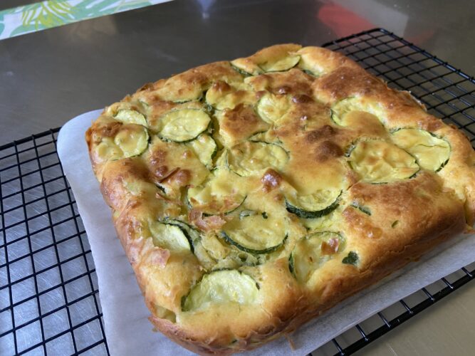 sformato caprino zucchine