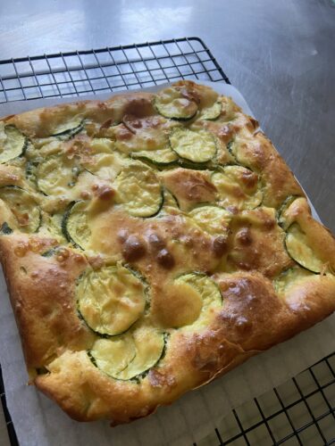 sformato caprino zucchine