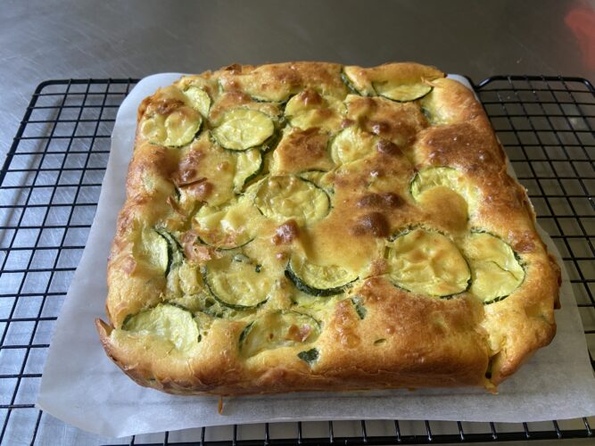 sformato caprino zucchine