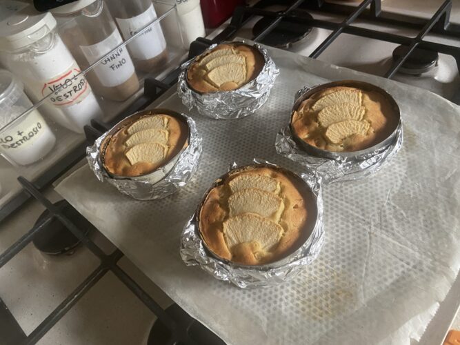tortine mele vegane