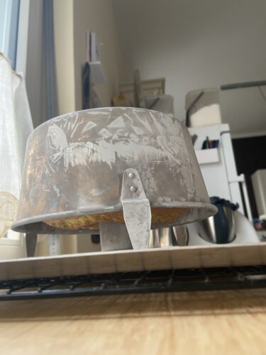 chiffon cake pesche mandorle