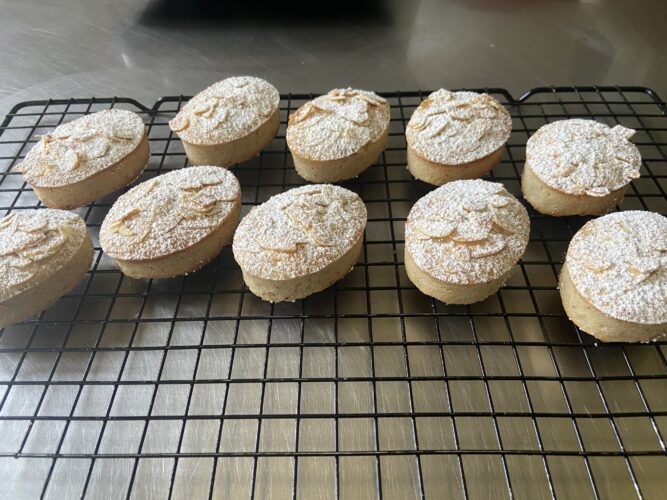 financier mandorle veg