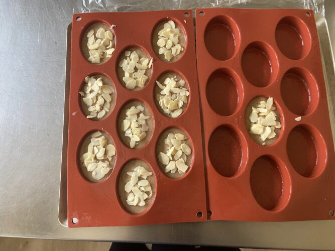 financier mandorle veg