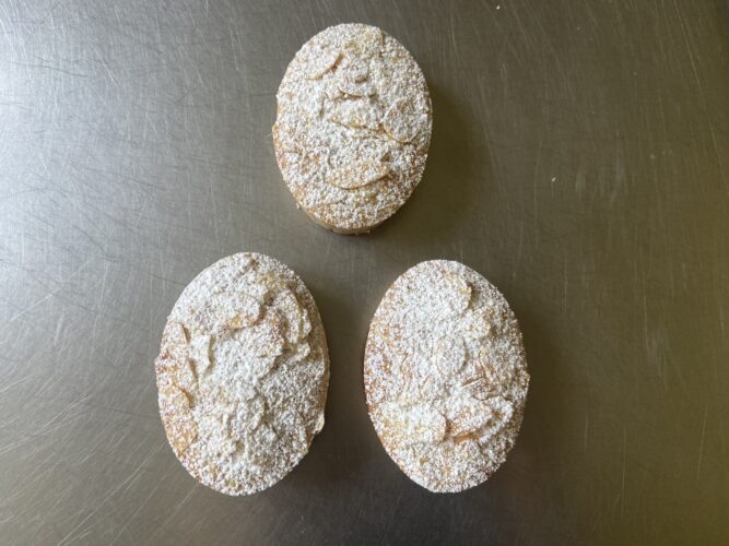 financier mandorle veg
