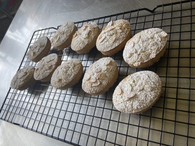 financier mandorle veg