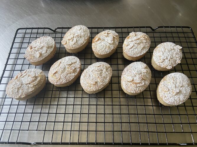 financier mandorle veg