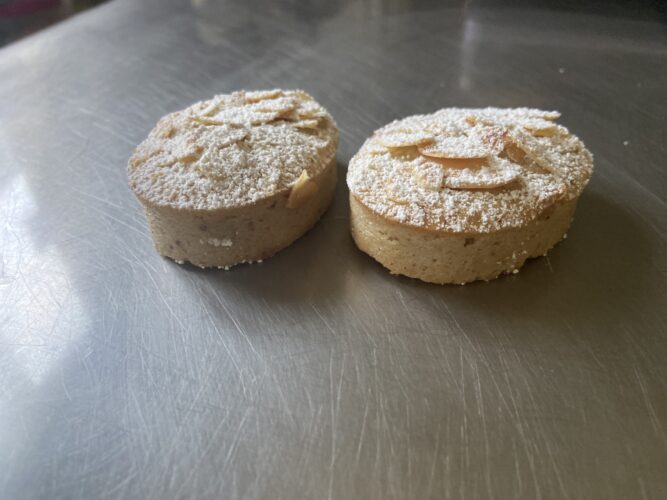 financier mandorle veg