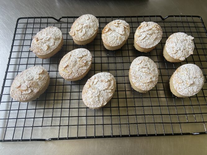 financier mandorle veg
