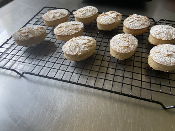 financier mandorle veg