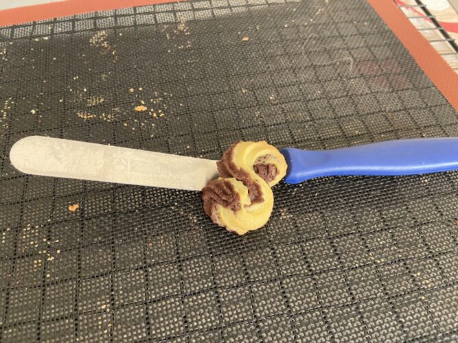 frolla montata bicolore biscotti