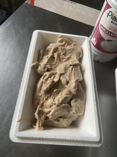 gelato caffe nocciola senza lattosio