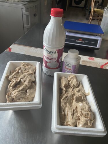 gelato caffe nocciola senza lattosio