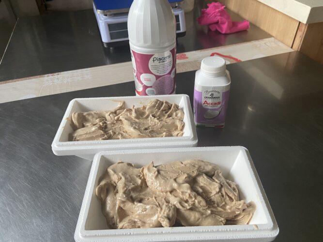 gelato caffe nocciola senza lattosio