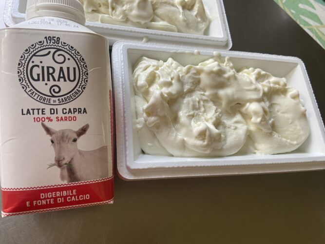 gelato fior di capra