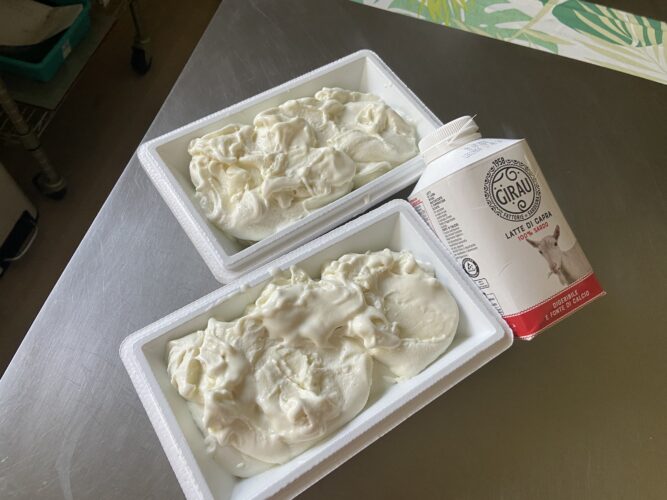 gelato fior di capra