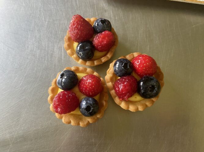 mignon crema e frutta