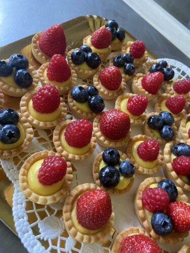 mignon crema e frutta
