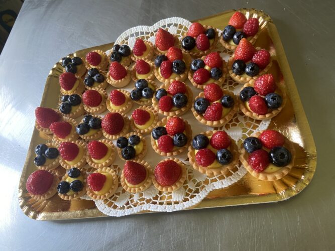 mignon crema e frutta