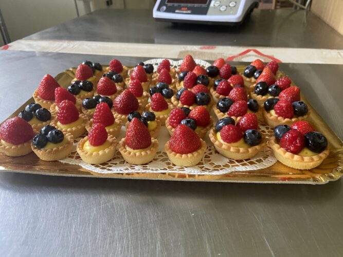 mignon crema e frutta