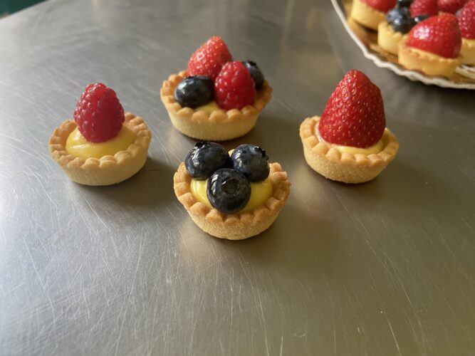 mignon crema e frutta