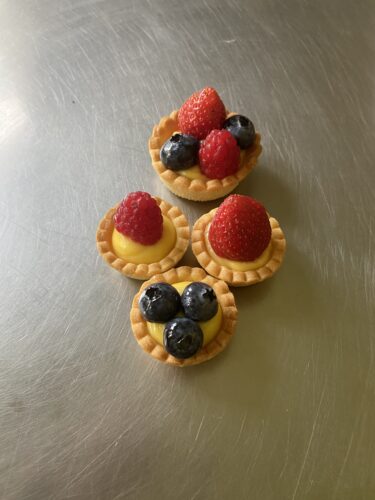 mignon crema e frutta