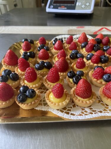 mignon crema e frutta