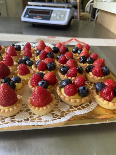 mignon crema e frutta