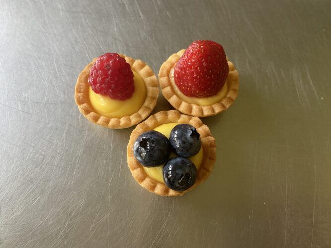 mignon crema e frutta
