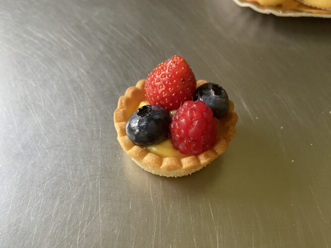 mignon crema e frutta
