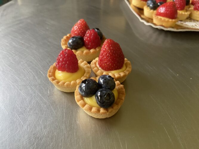 mignon crema e frutta