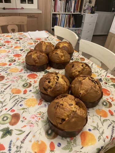 panettone lampone amarena pina colada