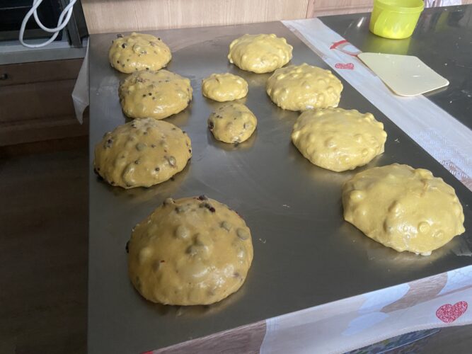 panettone pina colada amarena lampone