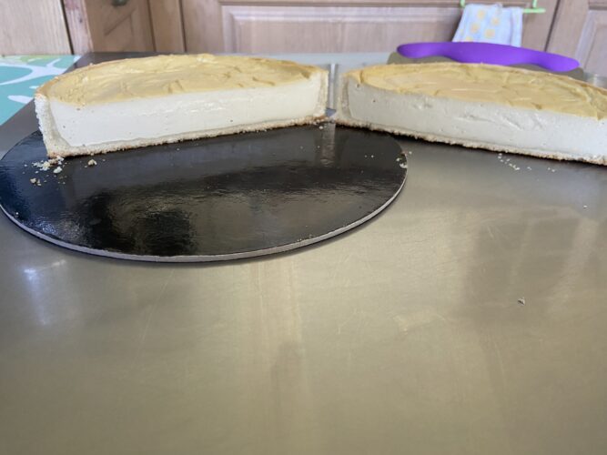 sezione tart flan veg