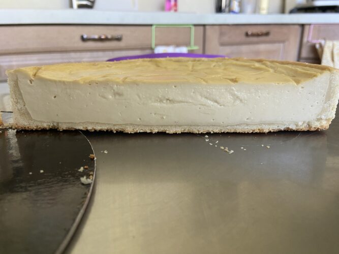 sezione tart flan veg