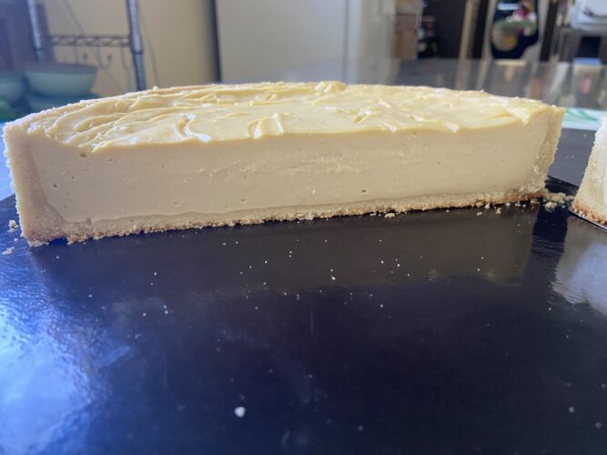 sezione tart flan veg