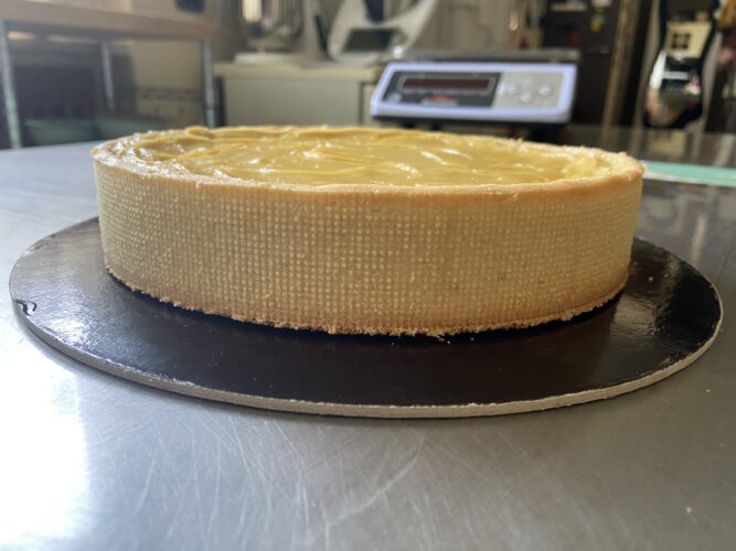 tart flan vegana