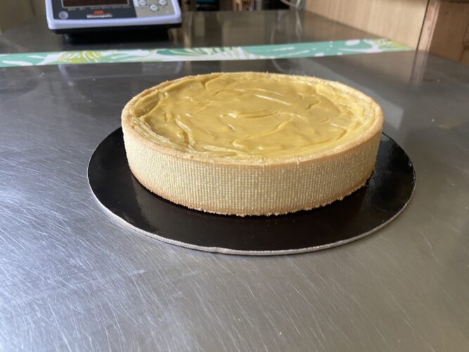 tart flan vegana