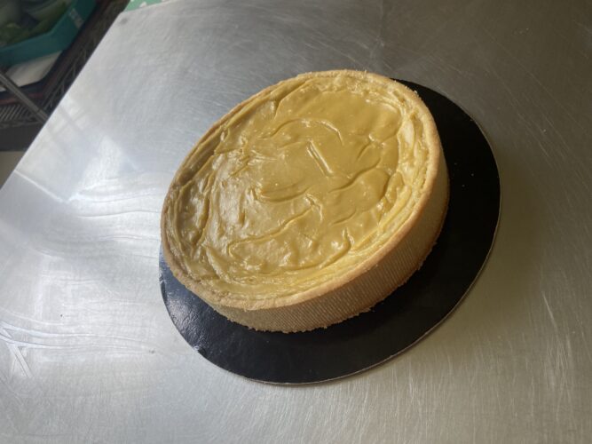 tart flan vegana