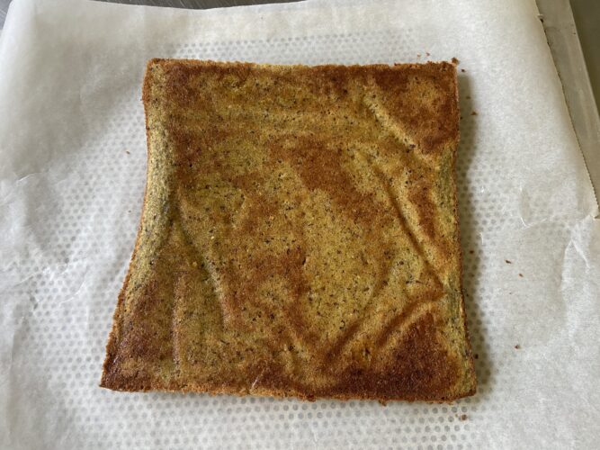 torta moderna origami pistacchio lampone vaniglia