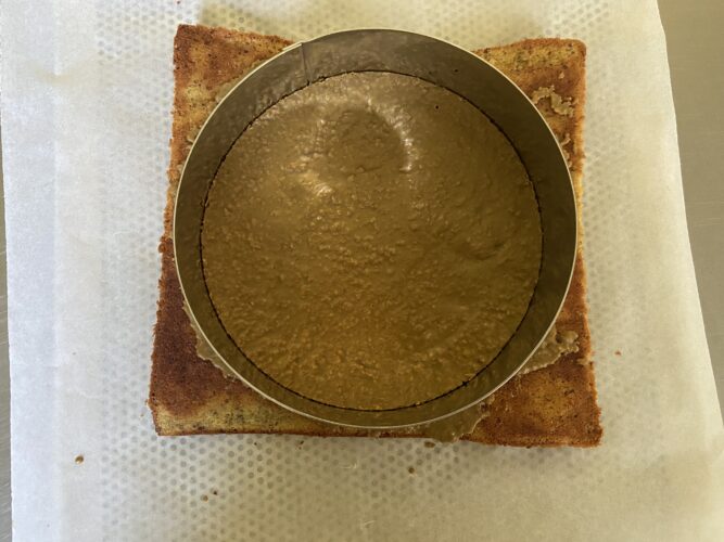 torta moderna origami pistacchio lampone vaniglia