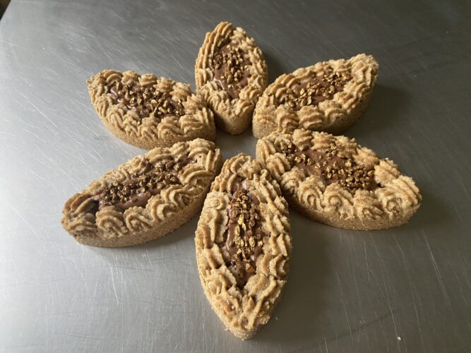 crostatine frolla montata nocciola