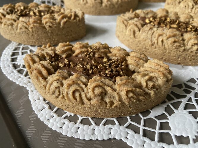 crostatine frolla montata nocciola