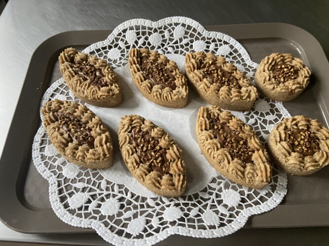 crostatine frolla montata nocciola