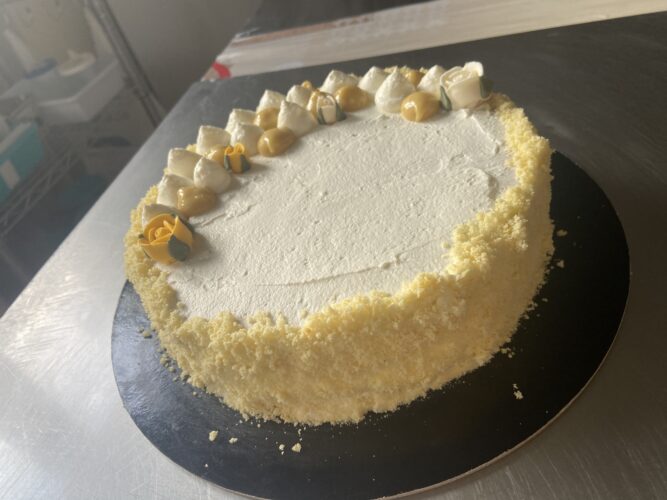 torta classica vegana