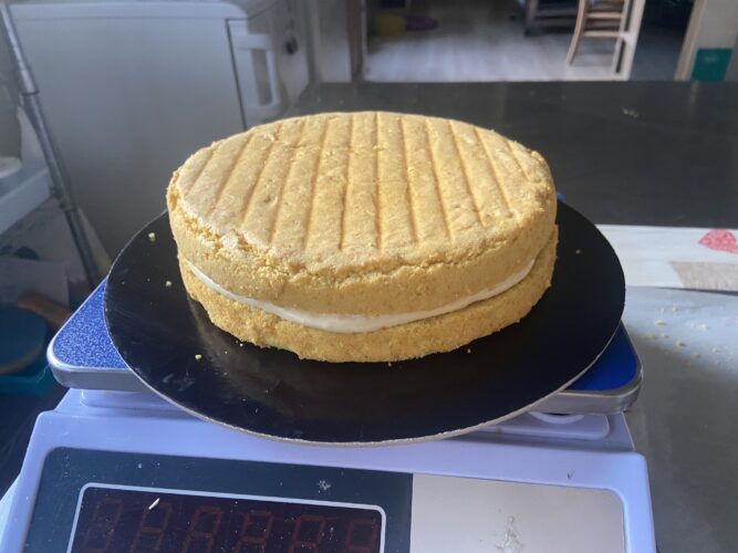 torta classica vegana