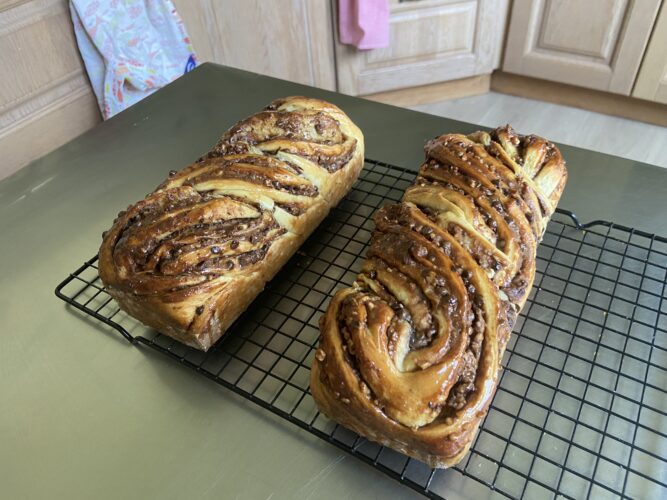 babka veloce cioccolato nocciole