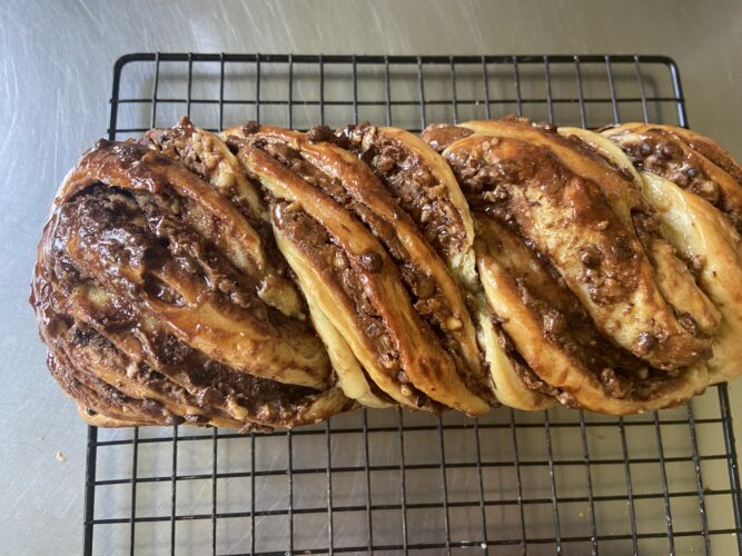 babka veloce cioccolato nocciole