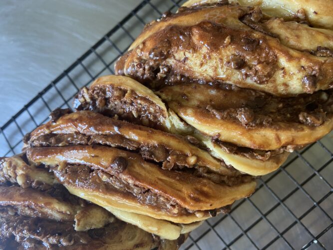 babka veloce cioccolato nocciole