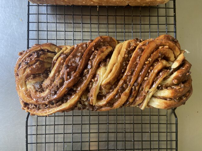 babka veloce cioccolato nocciole