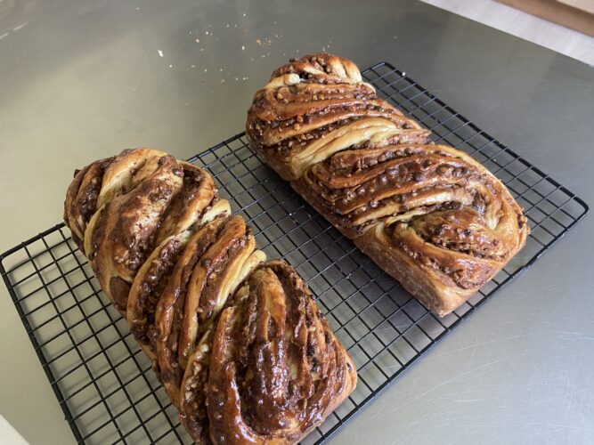 babka veloce cioccolato nocciole